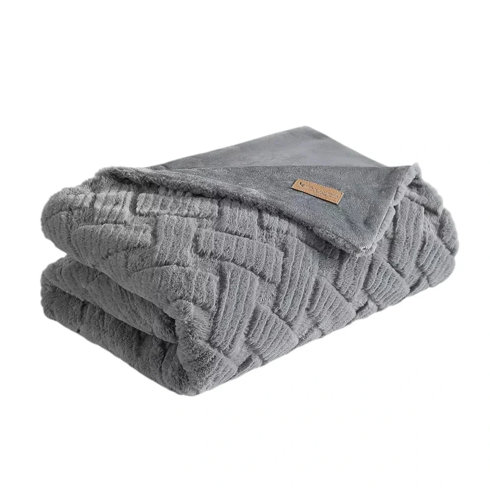 Koolaburra by UGG Crystelle Gray Wild Dove Faux Fur 50